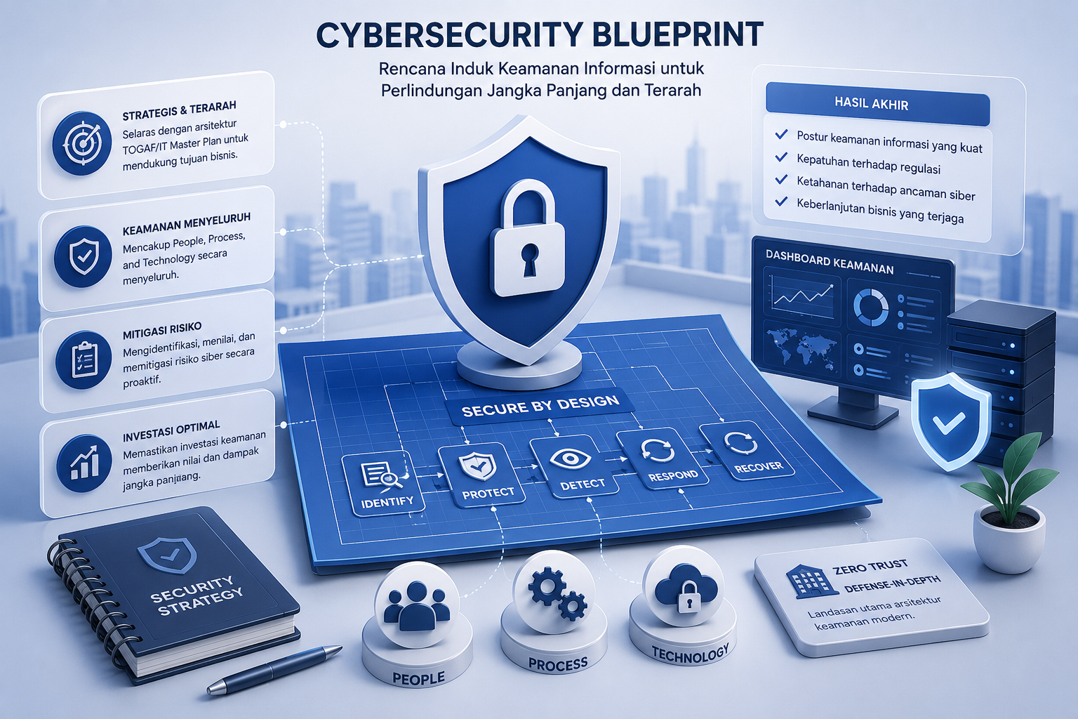 Ilustrasi BCM-BCP-DRP Services (Cyber Drill)
